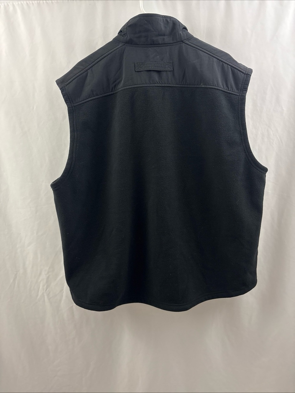 Duluth Trading Co Mens 2XL Black Full Zip Mock Neck Sweater Vest Mid Weight - Picture 5 of 5